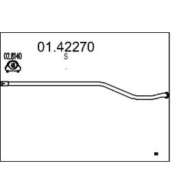 Abgasrohr 01.42270 von MTS günstig für 24,32 € online kaufen