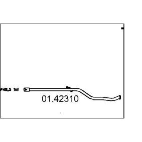 Abgasrohr 01.42310 von MTS günstig für 40,21 € online kaufen