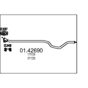 Abgasrohr 01.42690 von MTS günstig für 62,10 € online kaufen
