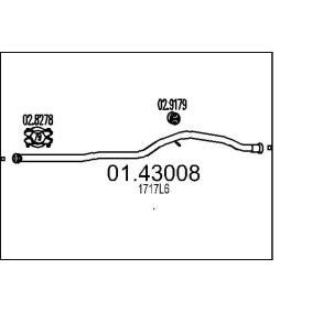 Abgasrohr 01.43008 von MTS günstig für 58,68 € online kaufen