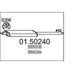 Compre Silenciador central de MTS online para C15 Combi a preços moderados