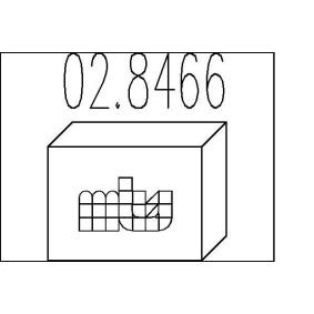 Montagesatz, Abgasanlage des Herstellers MTS - Originalware Artikelnummer: 02.8466