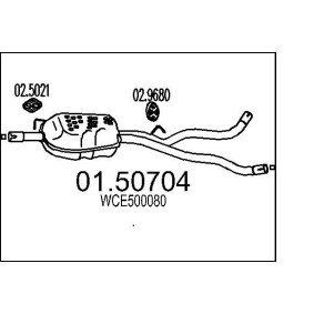 Dichtring, Abgasrohr 02.9539 von MTS günstig für 944,58 € online kaufen