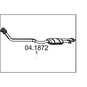 Katalysator des Herstellers MTS - Originalware Artikelnummer: 04.1872