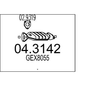 Katalysator 04.3142 von MTS günstig für 868,94 € online kaufen