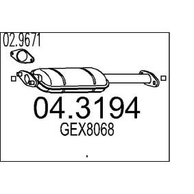 Katalysator 04.3194 von MTS günstig für 868,94 € online kaufen