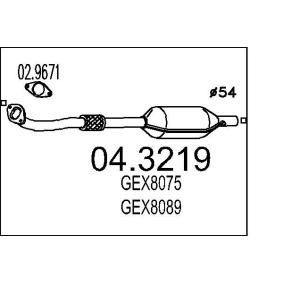 Katalysator 04.3219 von MTS günstig für 868,94 € online kaufen