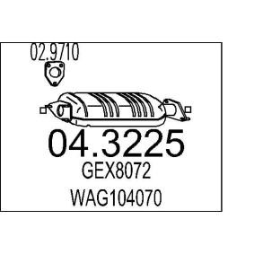 Katalysator 04.3225 von MTS günstig für 285,80 € online kaufen