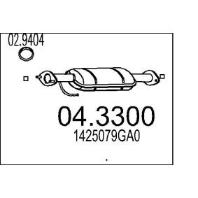 Katalysator 04.3300 von MTS günstig für 868,94 € online kaufen