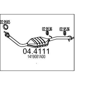 Katalysator 04.4111 von MTS günstig für 252,28 € online kaufen