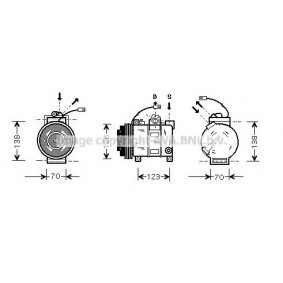 Acquista Compressore aria condizionata da PRASCO AIK015 a buon mercato per soli 578,09 €