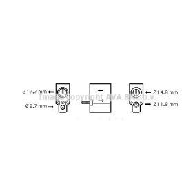 Compre Válvula de expansão do ar condicionado de PRASCO online para MASCOTT Camião de plataforma/chassis a preços moderados