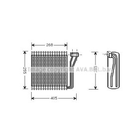 Acquista Evaporatore climatizzatore da PRASCO CRV041 a buon mercato per soli 159,54 €