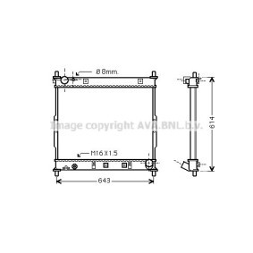 Acquista Radiatore motore da PRASCO DWA2062 a buon mercato per soli 145,23 €