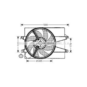 Kühlerlüfter FD7541 von PRASCO günstig für 125,08 € online kaufen