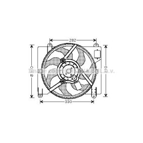 Kühlerlüfter FT7504 von PRASCO günstig für 157,58 € online kaufen