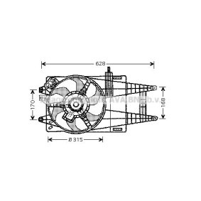 Kühlerlüfter FT7524 von PRASCO günstig für 129,74 € online kaufen