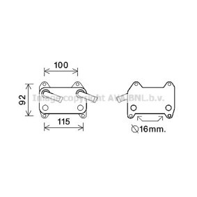Ölkühler VO3155 von PRASCO günstig für 261,29 € online kaufen