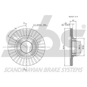 Bremsschlauch 1330853346 von sbs günstig für 14,94 € online kaufen