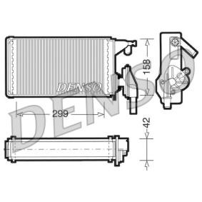 Wärmetauscher, Innenraumheizung DRR12002 von DENSO günstig für 95,34 € online kaufen