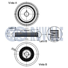 Steuerkettensatz 3451029S von RUVILLE günstig für 96,81 € online kaufen