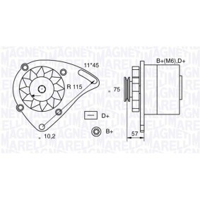 Kühler, Motorkühlung 350213748000 von MAGNETI MARELLI günstig für 96,35 € online kaufen