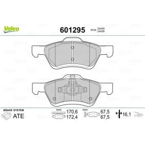 Bremsbeläge 601295 von VALEO günstig für 64,12 € online kaufen