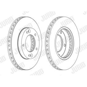 Bremsscheibe 562772JC von JURID günstig für 88,60 € online kaufen