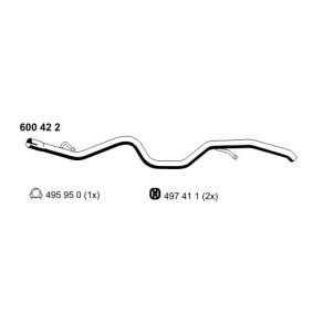 Compre Tubo de escape da ERNST 600422 a um preço baixo por 127,78 €