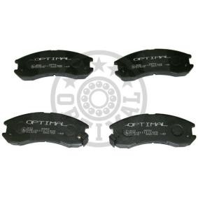 Bremsbeläge 9554 von OPTIMAL günstig für 21,66 € online kaufen