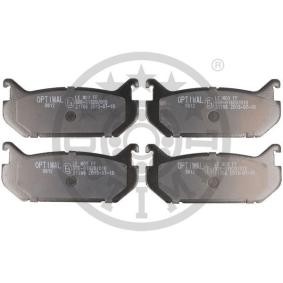 Bremsbeläge 9812 von OPTIMAL günstig für 26,71 € online kaufen