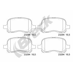Achetez des Plaquettes de frein BRECK 23294 00 701 00 à prix pour 22,63 €
