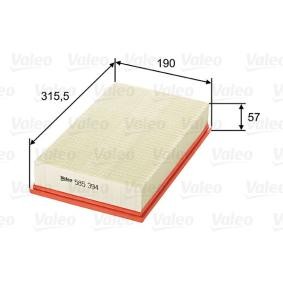 Luftfilter 585394 von VALEO günstig für 12,98 € online kaufen