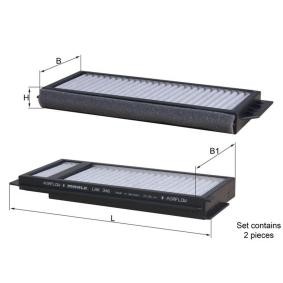 Innenraumfilter LAK 346/S von MAHLE ORIGINAL günstig für 23,56 € online kaufen