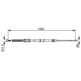 Handbremsseil 1 987 482 456 von BOSCH günstig für 44,28 € online kaufen