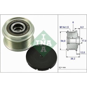 Generatorfreilauf 535 0263 10 von INA günstig für 32,90 € online kaufen