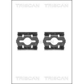 Zubehörsatz, Scheibenbremsbelag 8105 101638 von TRISCAN günstig für 15,02 € online kaufen