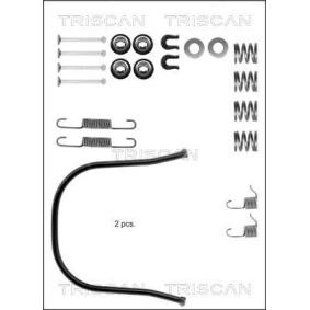 Compre Kit de acessórios, maxilas do travão de TRISCAN online para SUNNY I (B11) a preços moderados