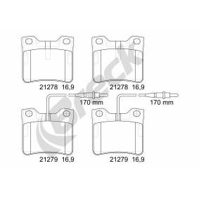 Achetez des Plaquettes de frein BRECK 21278 00 701 10 à prix pour 22,52 €