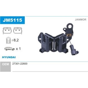 Zündspule JM5115 von JANMOR günstig für 59,70 € online kaufen