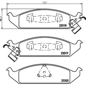 Achetez des Plaquettes de frein MINTEX MDB1784 à prix pour 43,08 €