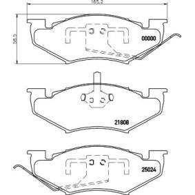 Achetez des Plaquettes de frein MINTEX MDB2101 à prix pour 43,21 €