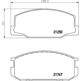 Achetez des Plaquettes de frein MINTEX MDB1226 à prix pour 26,09 €