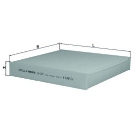 Innenraumfilter LA 293 von KNECHT günstig für 22,19 € online kaufen