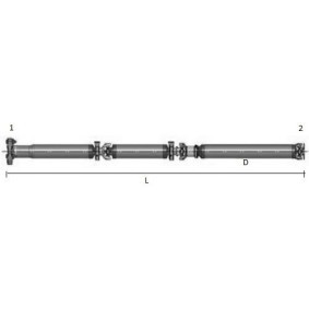 Acquista Albero trasmissione da SPIDAN 28154 a buon mercato per soli 843,07 €