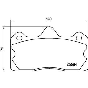 Achetez des Plaquettes de frein MINTEX MDB3289 à prix pour 118,78 €