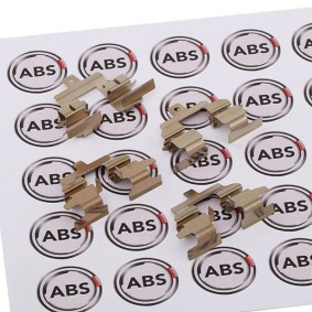 Comprar Kit de accesorios, pastillas de frenos de A.B.S. 1737Q a bajo precio de 6,34 €