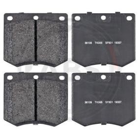 Compre Pastilhas de travão da A.B.S. 36109 a um preço baixo por 13,35 €