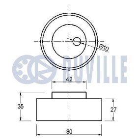 Wasserpumpe 65011 von RUVILLE günstig für 32,36 € online kaufen