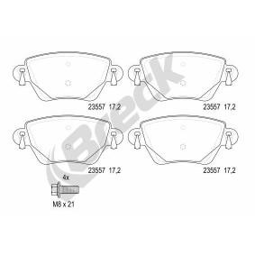 Achetez des Plaquettes de frein BRECK 23557 00 704 10 à prix pour 42,54 €